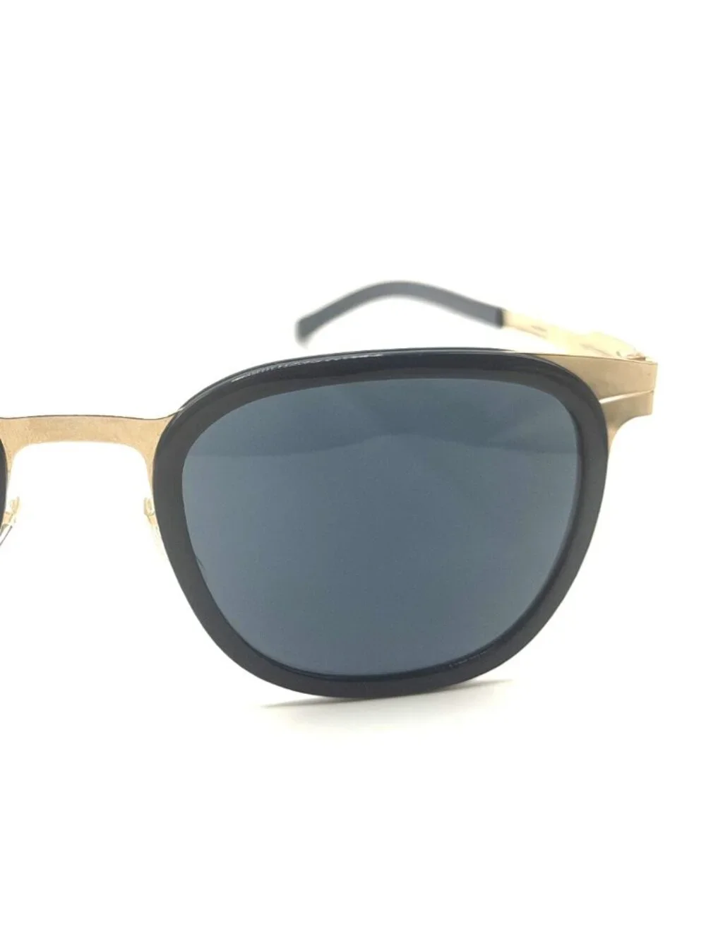 NEW IC! BERLIN RUMMELSBURG ROSE GOLD/BLUE UNISEX SUNGLASSES 50MM 23 145